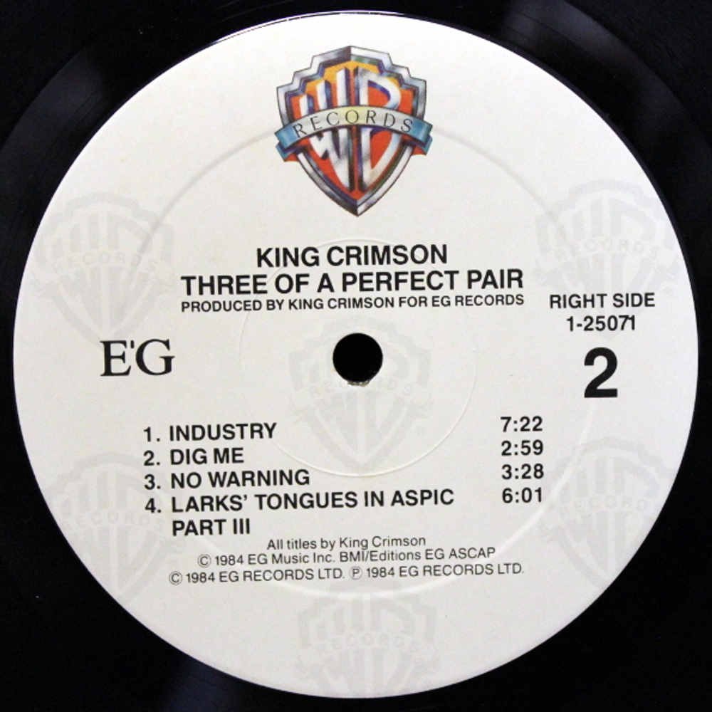 King Crimson / Three Of A Perfect Pair (LP)
