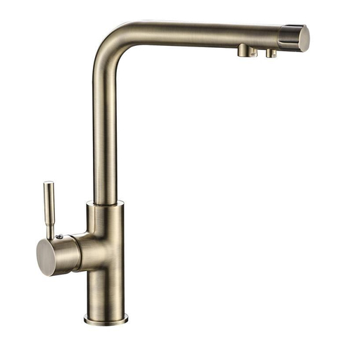 Смеситель для кухни со встроенным фильтром (краном) под питьевую воду Oute T64 T643BQ