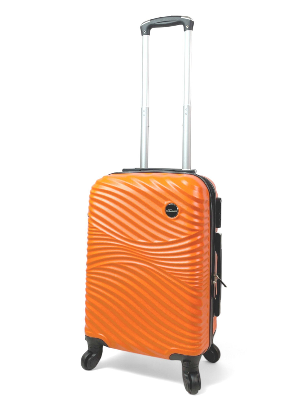 Ручная кладь Bon-Voyage Model Wave ABS, Оранжевый, XS