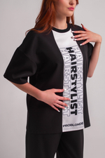 ФУТБОЛКА NUMERO 1 print Hairstylist