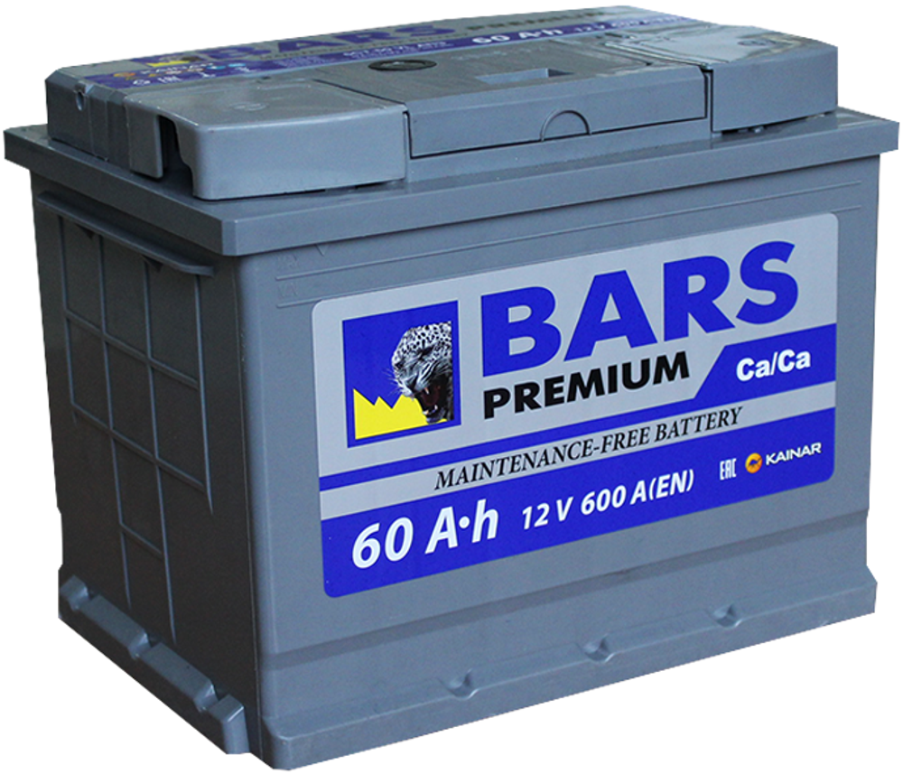 BARS PREMIUM 6СТ- 60 аккумулятор