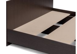Двуспальная кровать Адайн 160х200 венге / венге