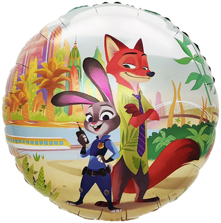 Круг "Команда: Лис и Зайка" Зверополис