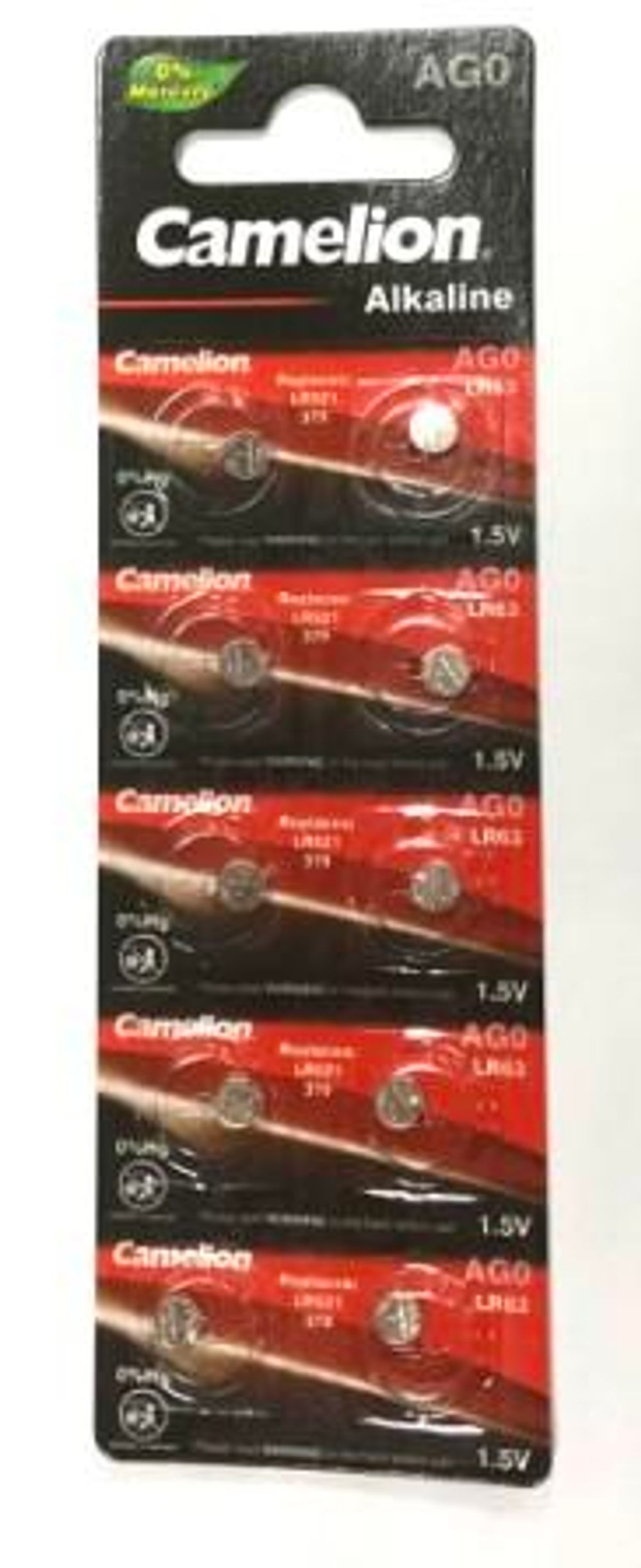 Батарейка Camelion G0/LR521/LR63/LR50/379A/179 BL10 Alkaline 1.5V   1/10/360