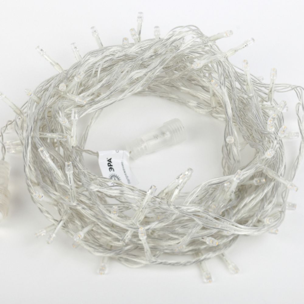 ENON-10B ЭРА Гирлянда LED Нить 10 м теплый свет, 24V, IP44