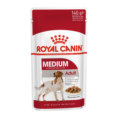 Пауч для взрослых собак средних пород, Royal Canin Medium Adult