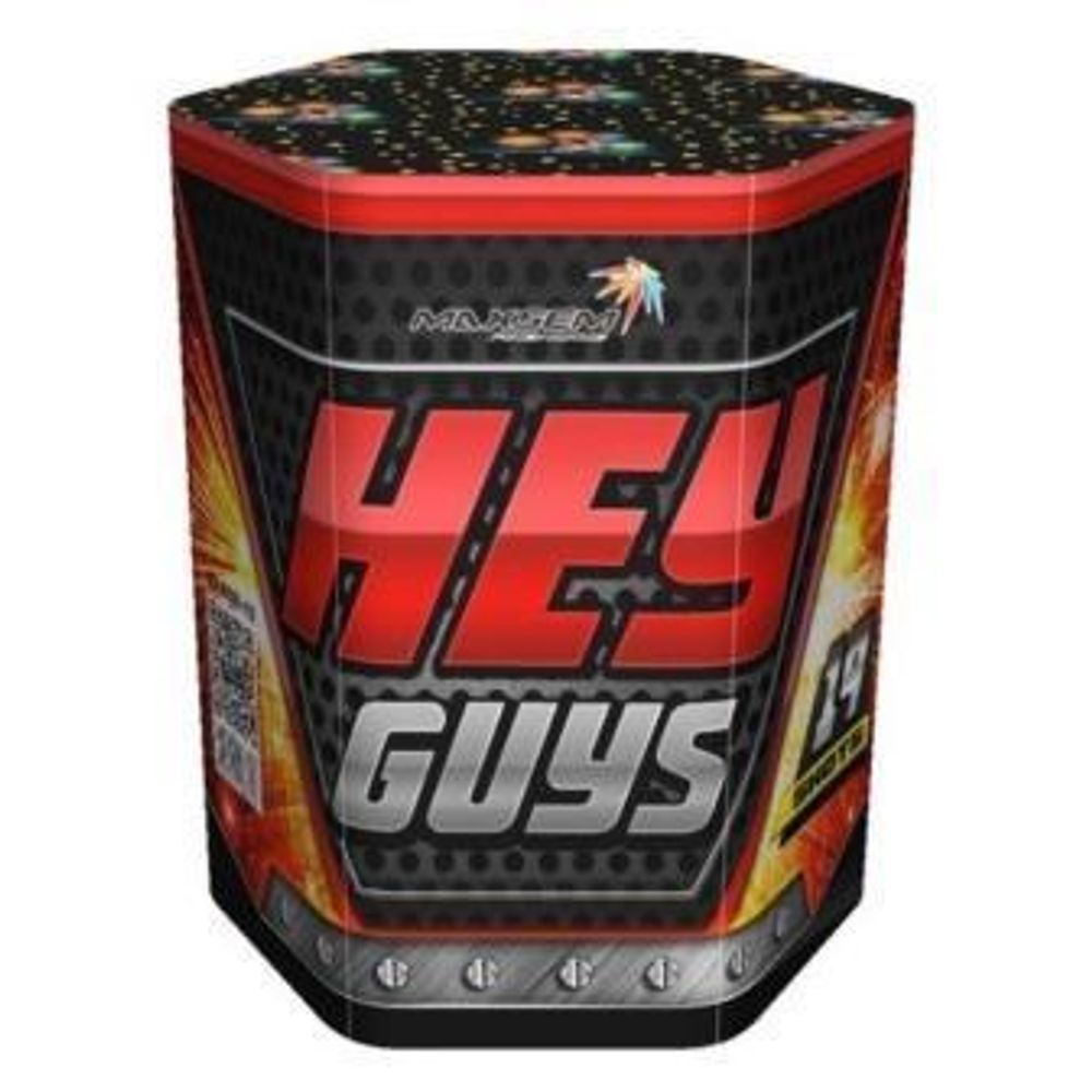 Батарея салютов "HEY GUYS"  19 залпов * 2"  1/3