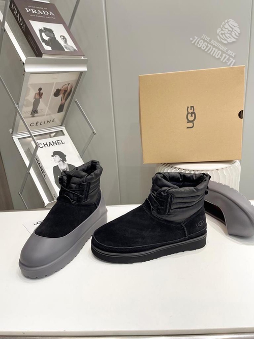 Угги UGG зимние — черные