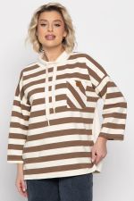 Джемпер Сафира (бежево-коричневый) Б14959-18М LT Collection