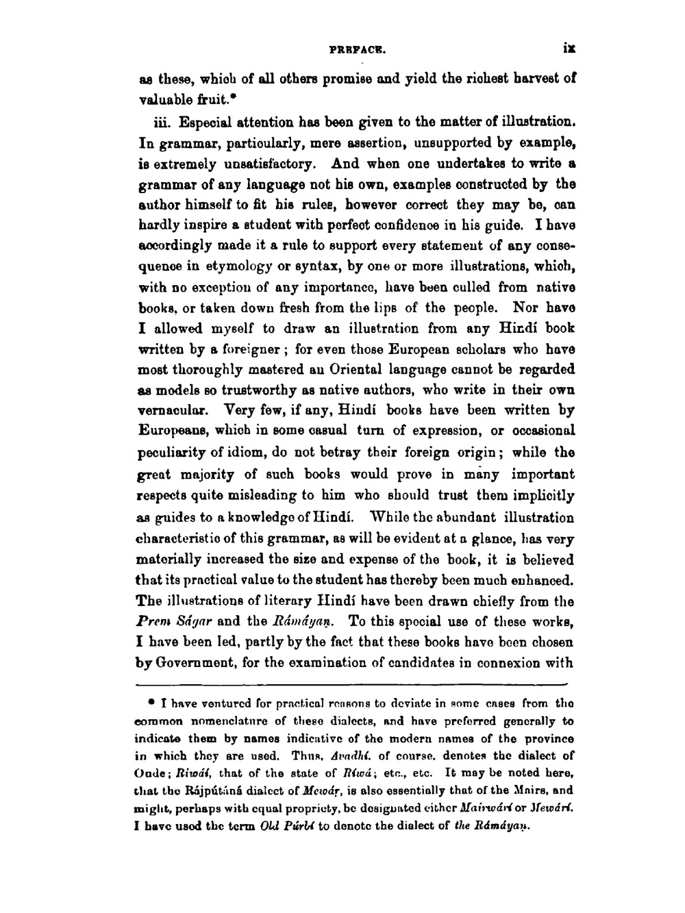 A Grammar of the Hindi Language. In Which Are Treated the Standard Hindí, Braj, and the Eastern Hindí of the Rámáyan of Tulsí Dás | Samuel Henry Kellogg