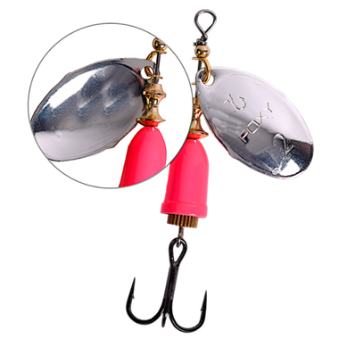 Блесна вращ. LureMax Foxy-4 16г 56мм Липесток 40мм LSPF4 -