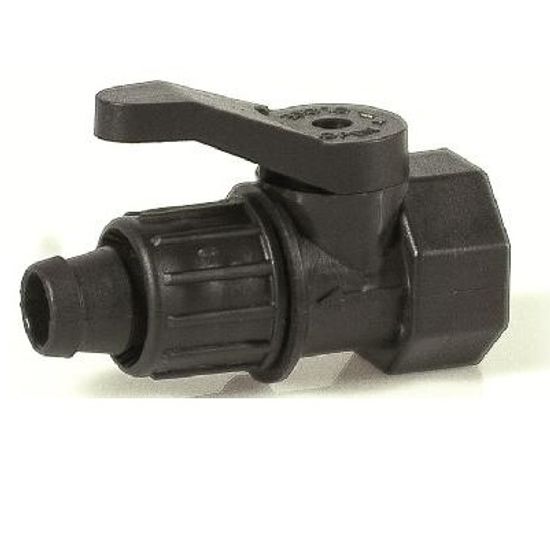 Кран для капельной ленты 3/4" внут.резьба