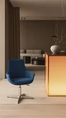 Офисное кресло Desis синее