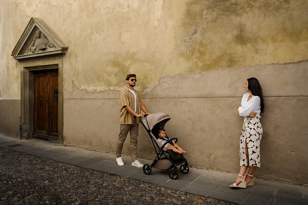 Детская прогулочная коляска Espiro Just 2024 114 juice olive