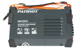 Сварочный инверторный аппарат PATRIOT WM200D 605302020