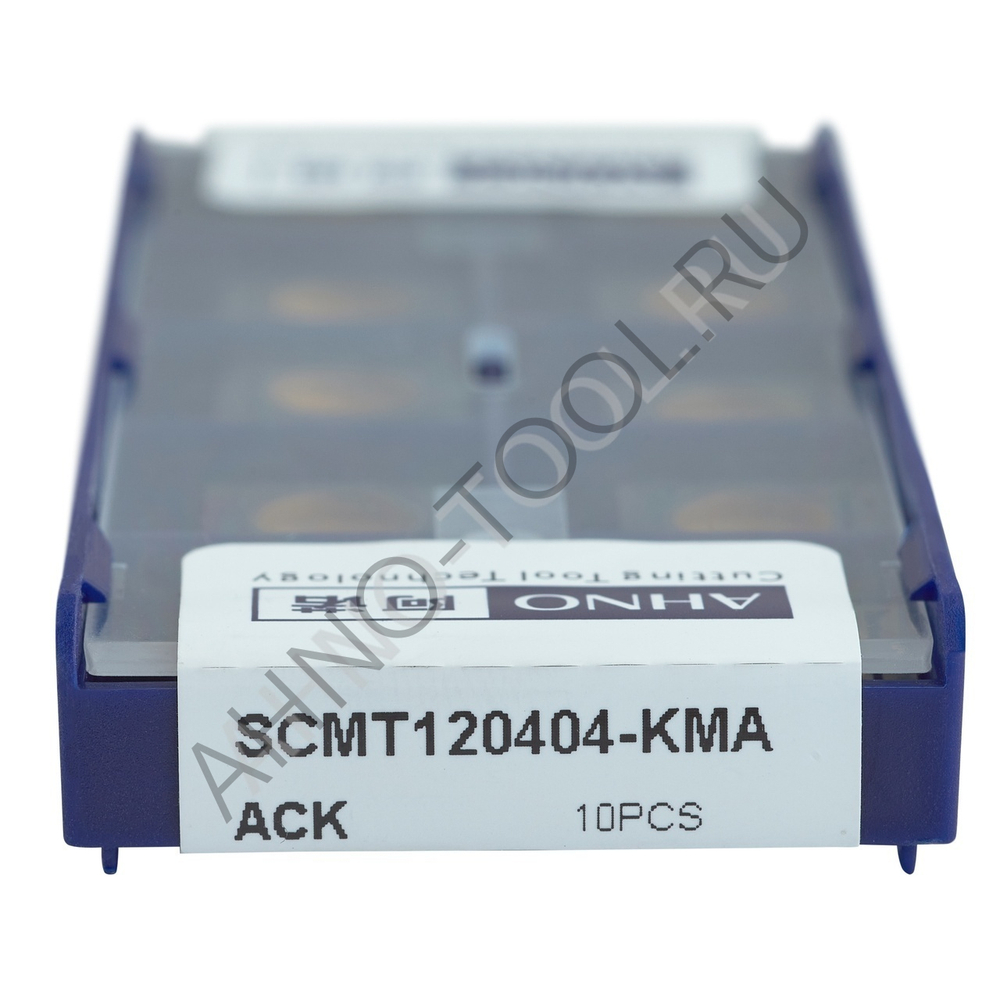 Пластина твердосплавная ISO SCMT120404-KMA ACK20E AHNO по чугуну, получистовая