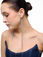 Cерьги "Effect Pearl" Silver