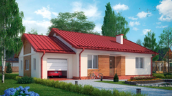 Проект Дома 63 кв. м К-173