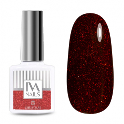 Гель-лак CHRISTMAS №6, IVA NAILS, 8мл.