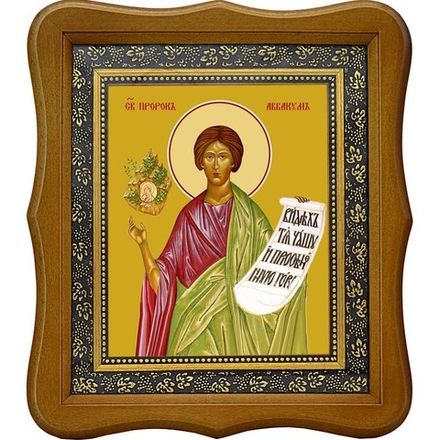 Аввакум пророк. Икона на холсте.