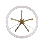 SL1403.303.05 Люстра подвесная ST-Luce Латунь/Прозрачный E27*5 40W ОПАЛ