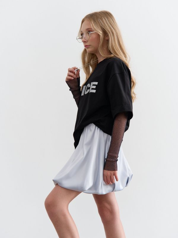 Футболка с митенками 