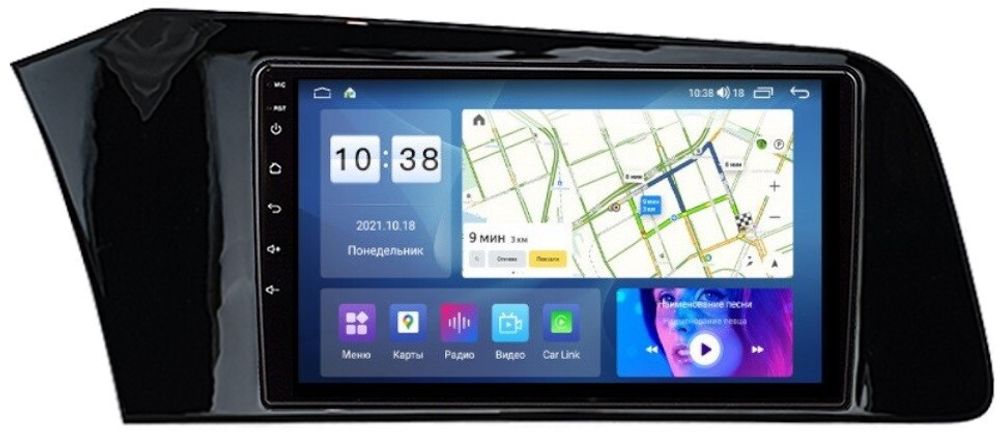 Магнитола для Hyundai Elantra 2021+ - Parafar PF583XHD на Android 13, 8-ядер, 4Гб+64Гб, CarPlay, 4G SIM-слот