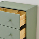 Комод Раст из сосны, 3 ящика с органайзерами, эвкалипт