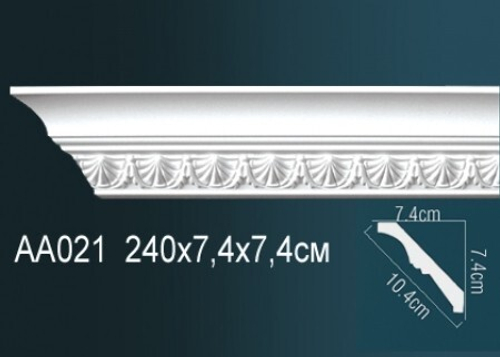 Карниз потолочный гибкий AA021