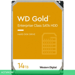 Жесткий диск WD Desktop Gold 512E 14TB (WD142KRYZ)