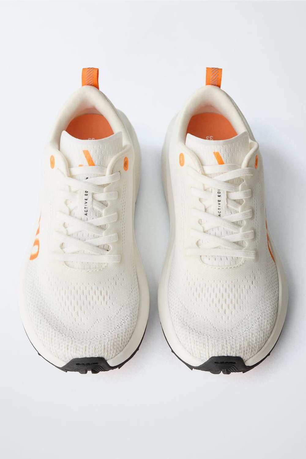 ZARA ТЕХНОЛОГИЧНЫЕ КРОССОВКИ, БЕЛЫЙ