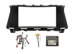 Переходная рамка магнитолы HONDA ACCORD (USA) 2008-2012 9 дюймов (взамен БК, авто без DVD, комплект с проводами)