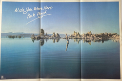Винтажная виниловая пластинка LP Pink Floyd Wish You Were Here (Japan 1975) (No Obi) (Poster) Welcome To The Machine SOPO 100