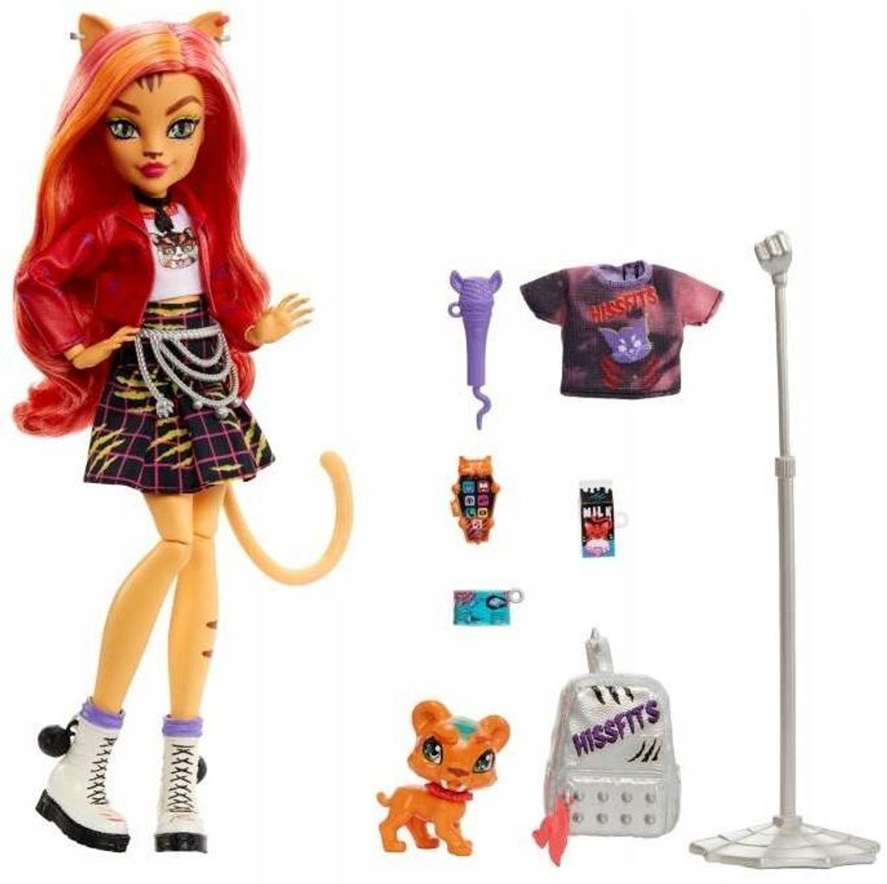 Кукла Mattel Monster High Toralei Stripe - Торалей Страйп с аксессуарами - Монстр  Хай HHK57 купить в Москве | Доставка по России.