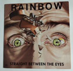 Винтажная виниловая пластинка LP Rainbow Straight Between The Eyes (USA 1982)