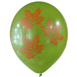 Шар 12" Листья ассорти ЗБ 10 шт
