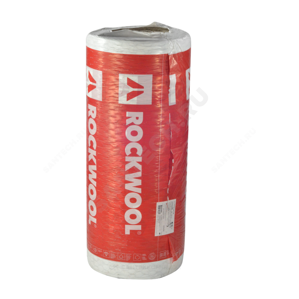 Рулон минеральная вата WIRED MAT 80 ALU 60х1000-4 ROCKWOOL 222479