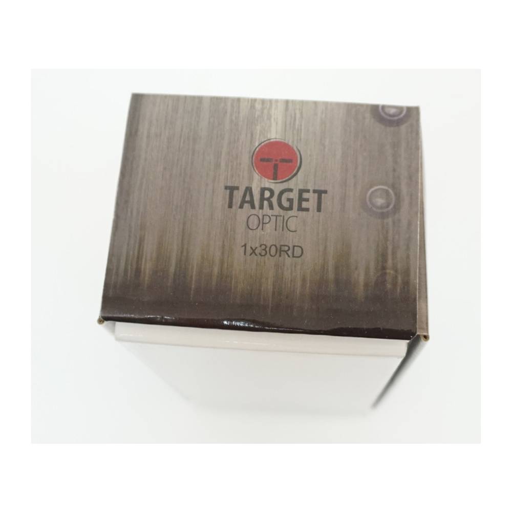 Коллиматорный прицел Тarget Optic 1*30 (закрытый, 1х, 4 МОА, точка красная, weaver)