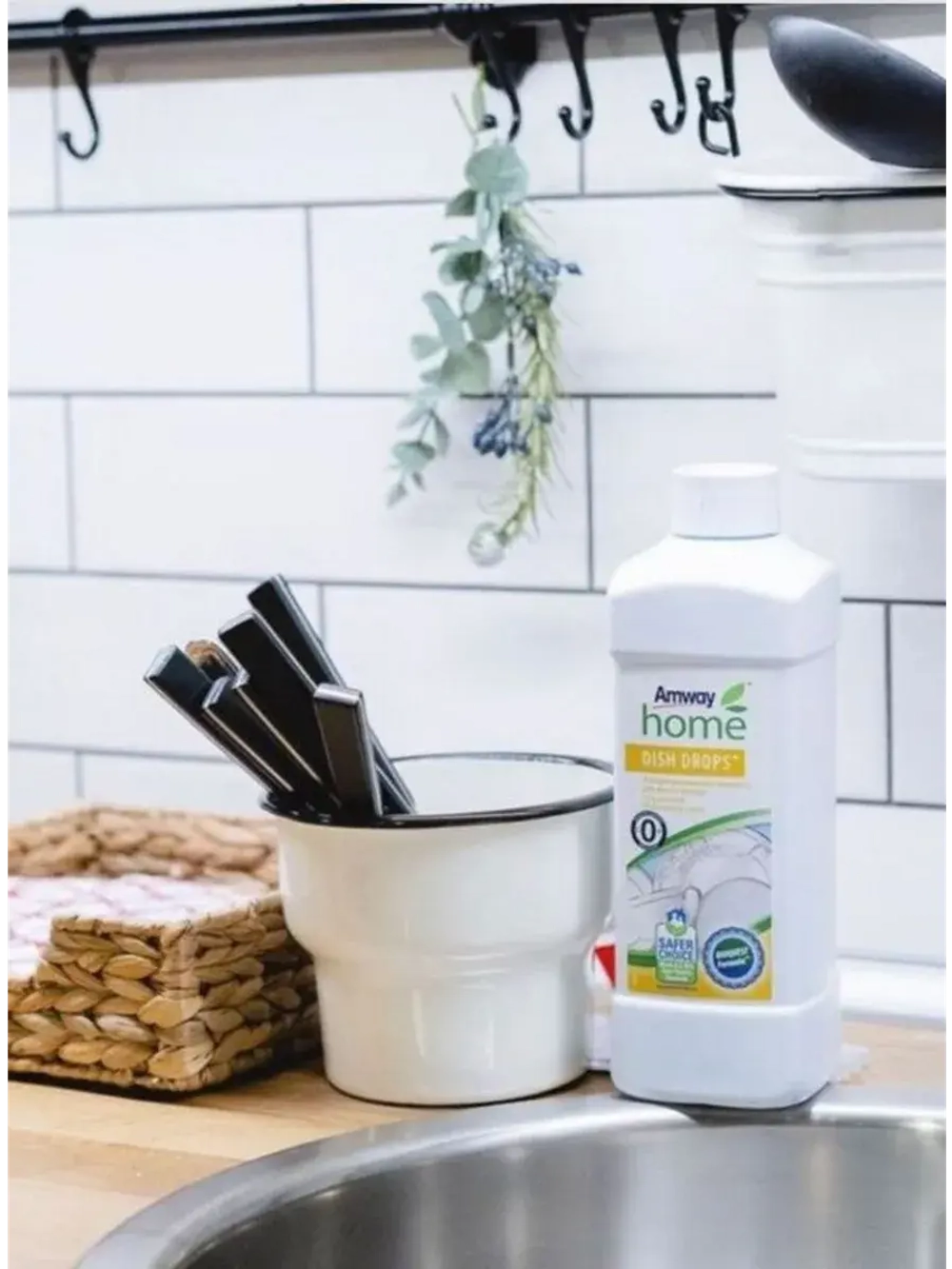 Жидкость для мытья посуды DISH DROPS 1л