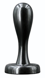 Черная анальная пробка Bowler Plug MD - 11 см. (Цвет: черный)