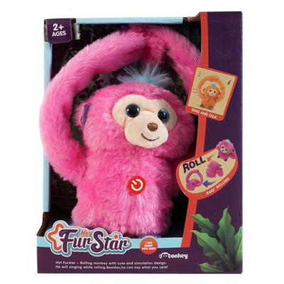 Игрушка на бат. Обезьянка, коробка T892