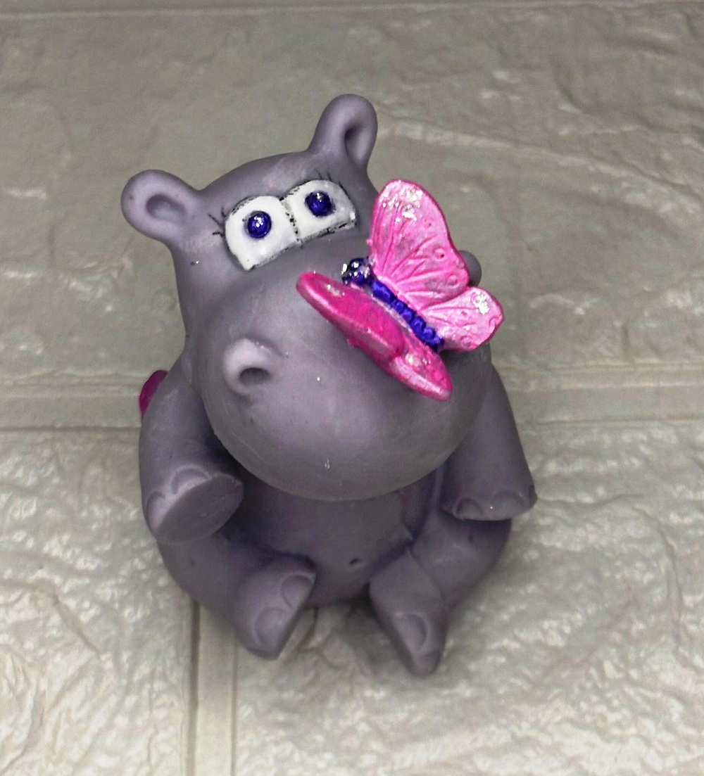 Шоколадная фигурка "Бегемотик"