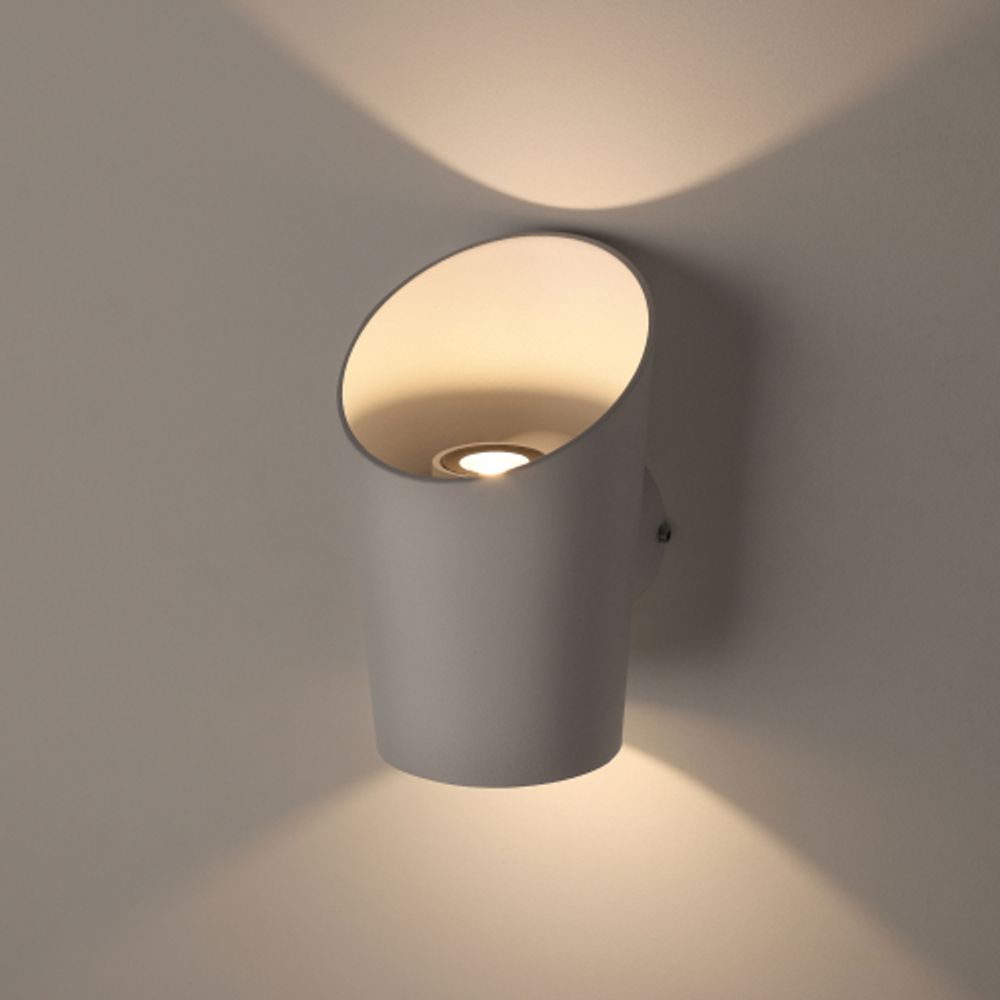 Декоративная подсветка светодиодная ЭРА WL4 WH 2*3Вт IP54 белый