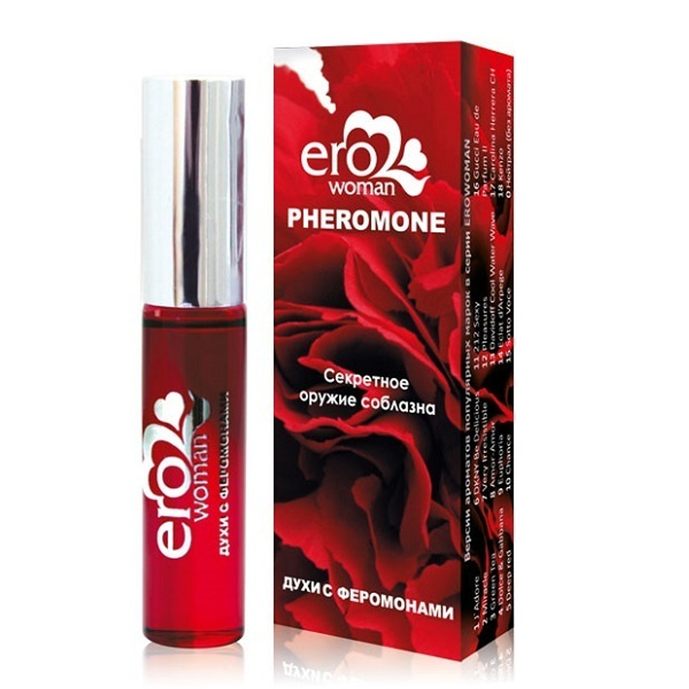 Женские духи с феромонами без запаха Биоритм Erowoman Нейтрал