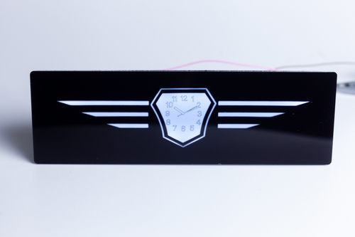 Часы Газель с белой подсветкой