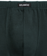 Мужские трусы шорты Atlantic, набор из 5 шт., хлопок, серые + графитовые + черные + изумрудные + эспрессо, 5SMH-002