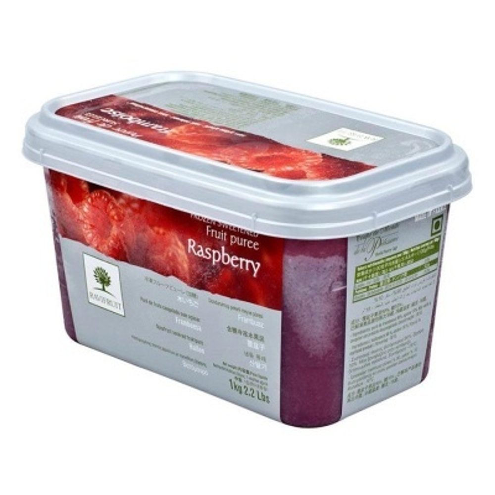 ПЮРЕ RAVIFRUIT из малины с/м 10% сахара Франция, 1 кг