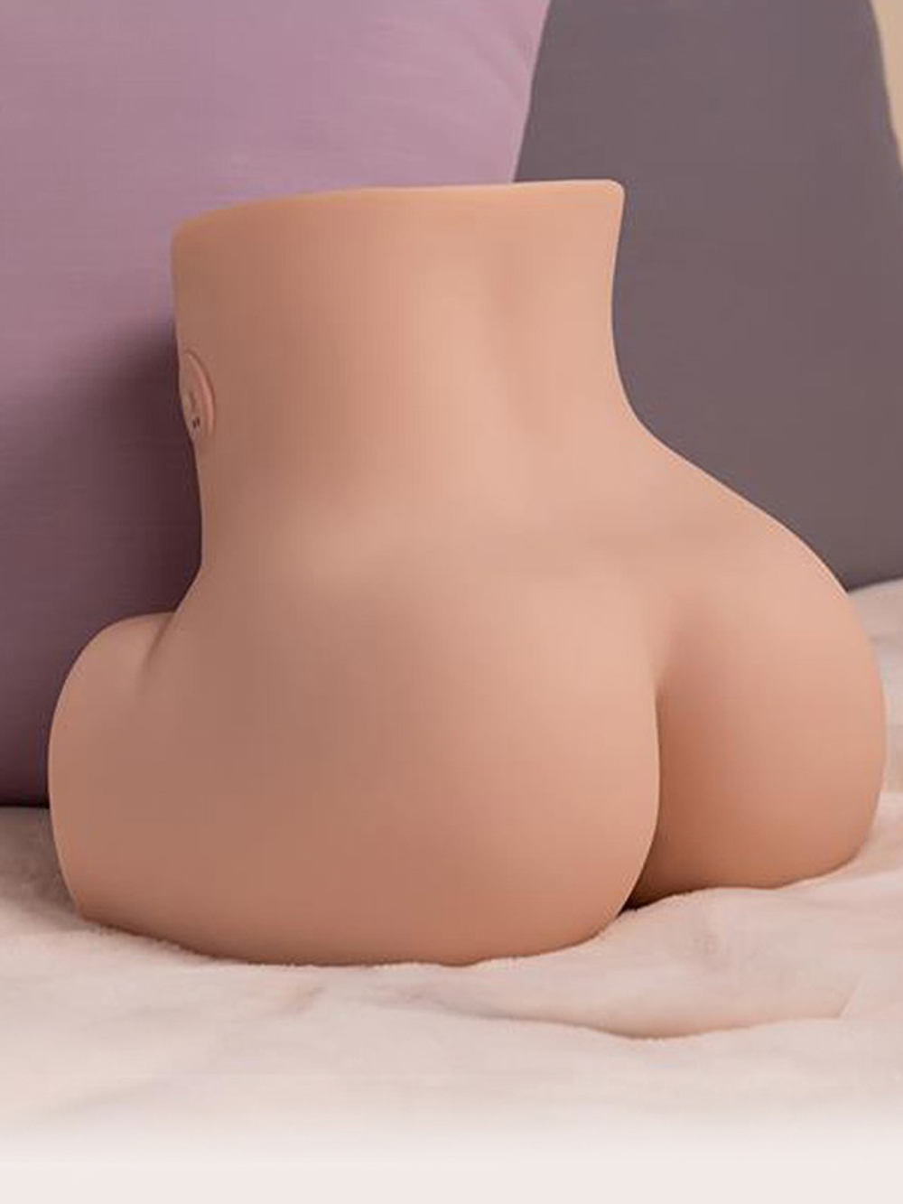 Телесный вибромастурбатор полуторс 34х30х20см Xise SHEQU Sydni Masturbator with Thrusting