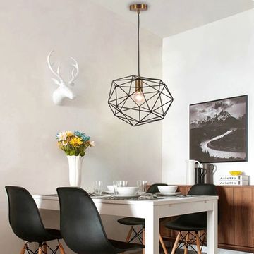 Светильник-подвес лофт мз металлической проволоки LIMIT ONE