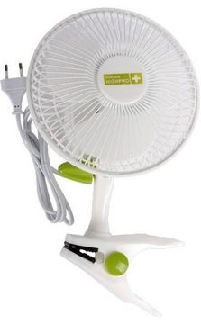 Вентилятор на клипсе Clip Fan 15 см, 15 Вт